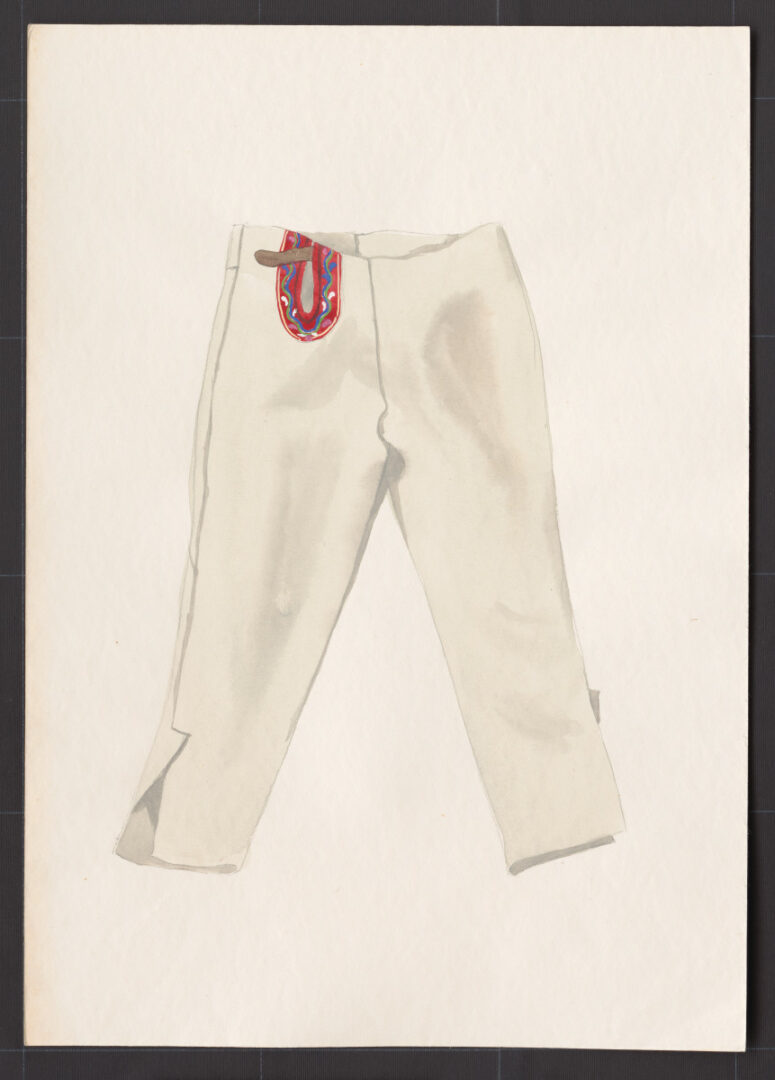 Kresba – nohavice súkenné