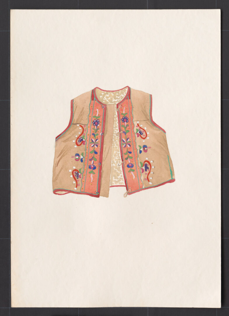 Kresba – kožuštek mužský