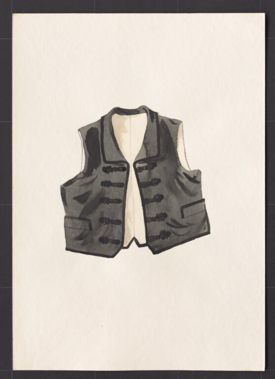 Kresba – živôtik mužský novší