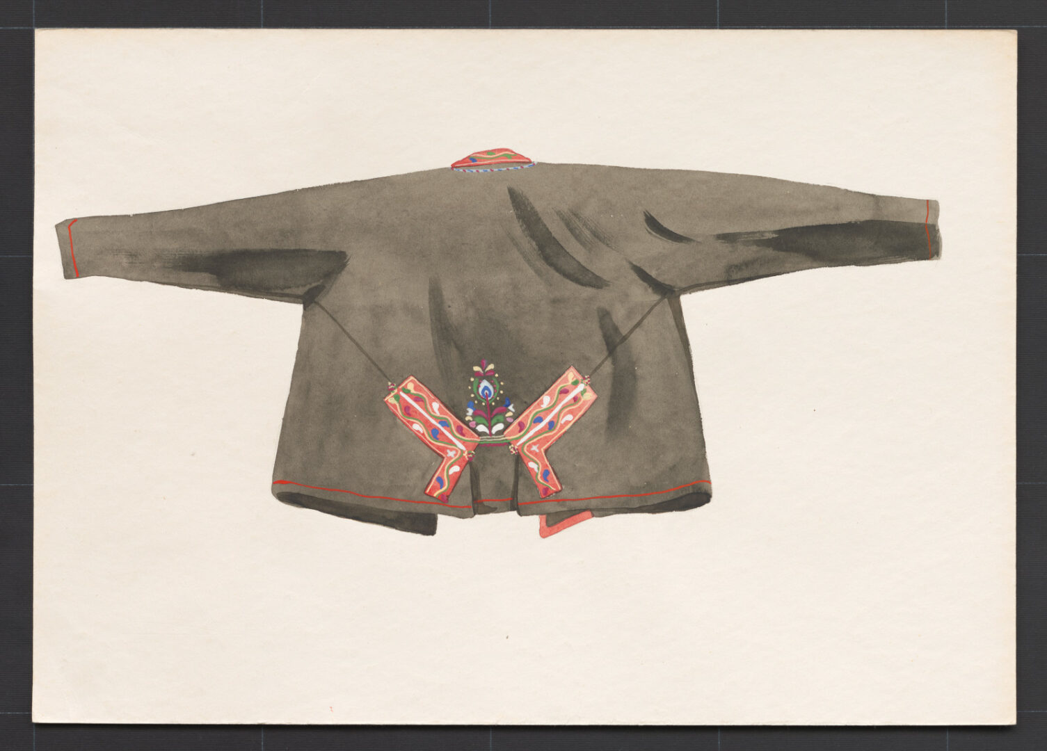 Kresba – kabanica mužská