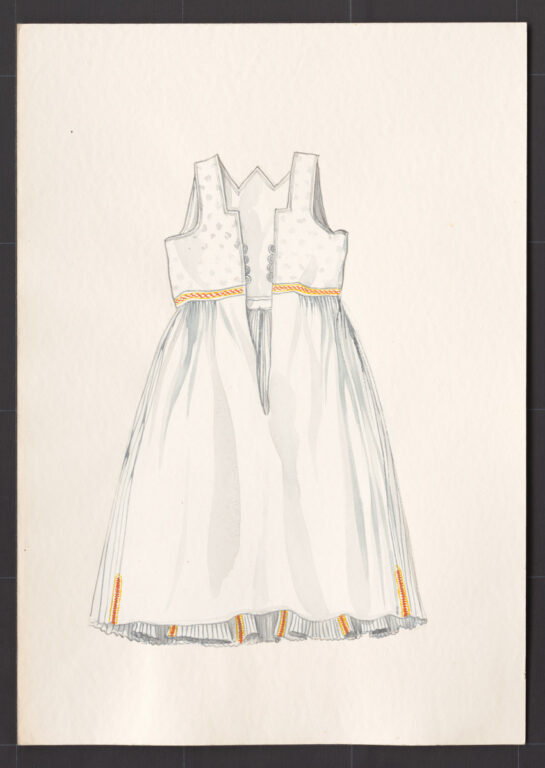 Kresba – sukňa so živôtikom