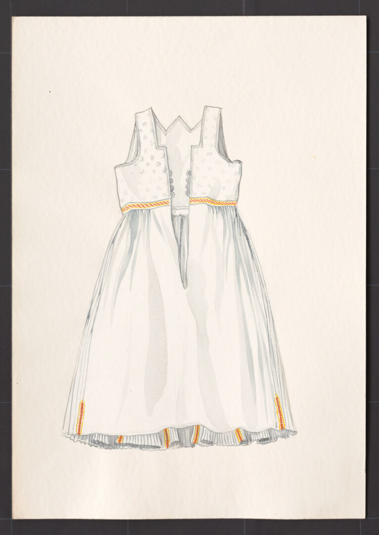 Kresba – sukňa so živôtikom