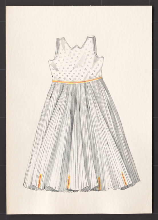 Kresba – sukňa so živôtikom