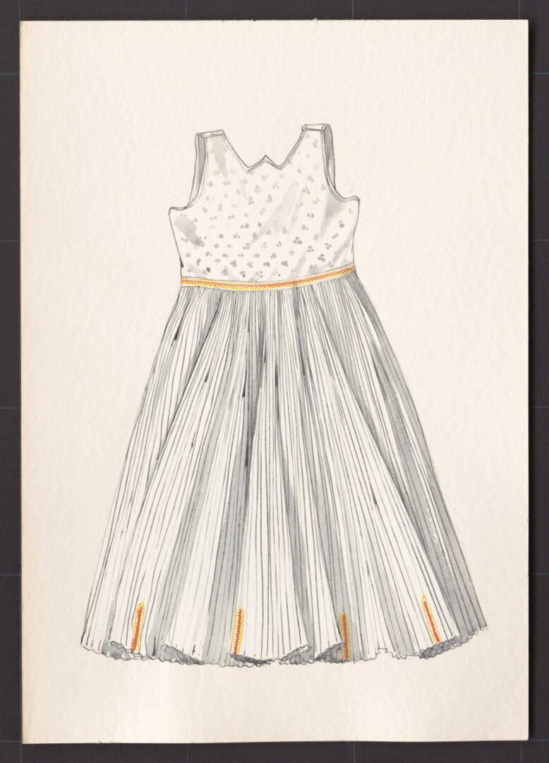 Kresba – sukňa so živôtikom