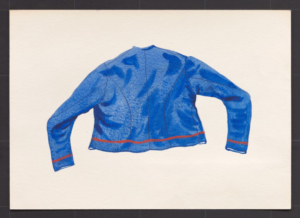 Kresba – kabátik ženský