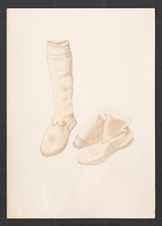 Kresba – kapce ženské