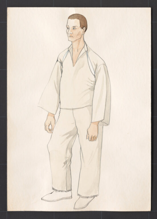 Kresba – odev mužský pracovný