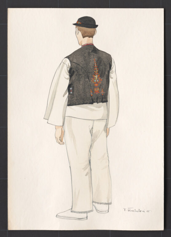 Kresba – odev mužský pracovný