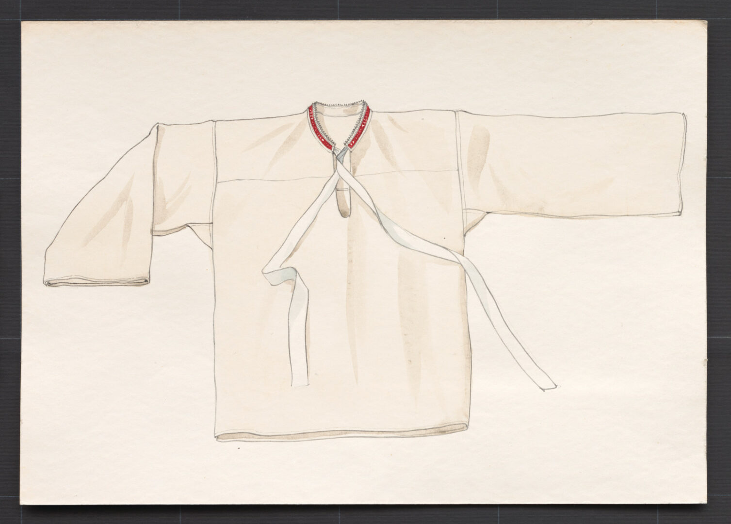 Kresba – mužská košeľa