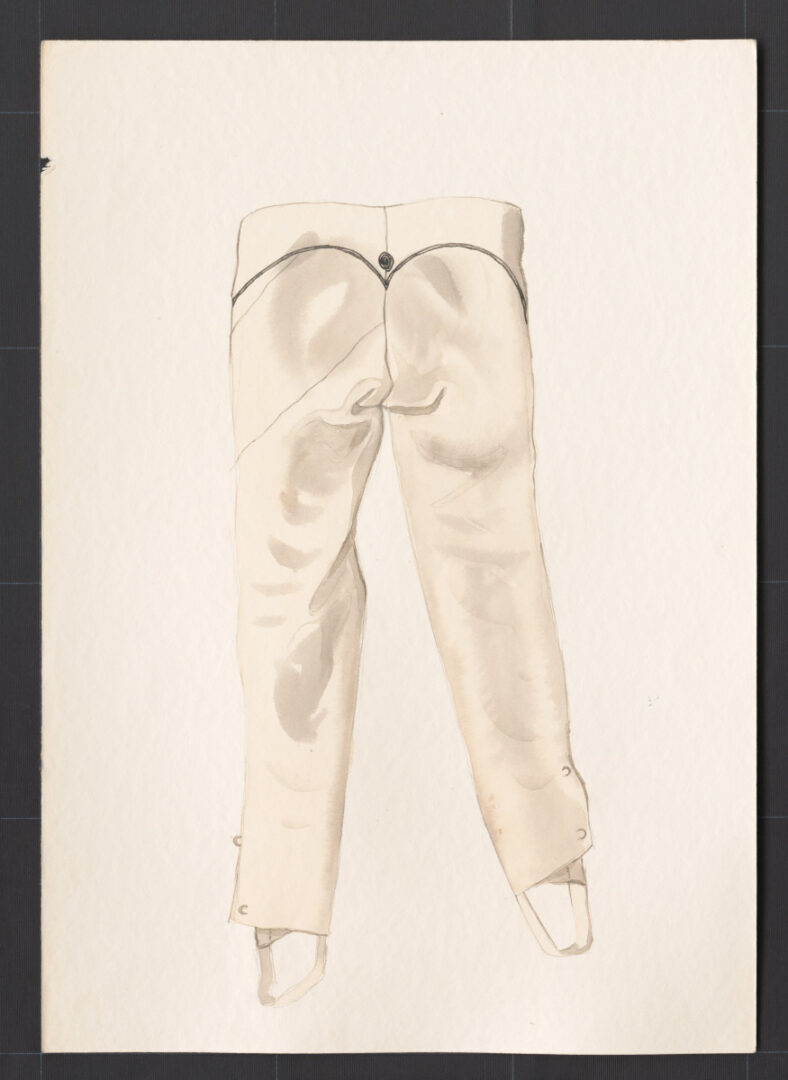 Kresba – nohavice súkenné