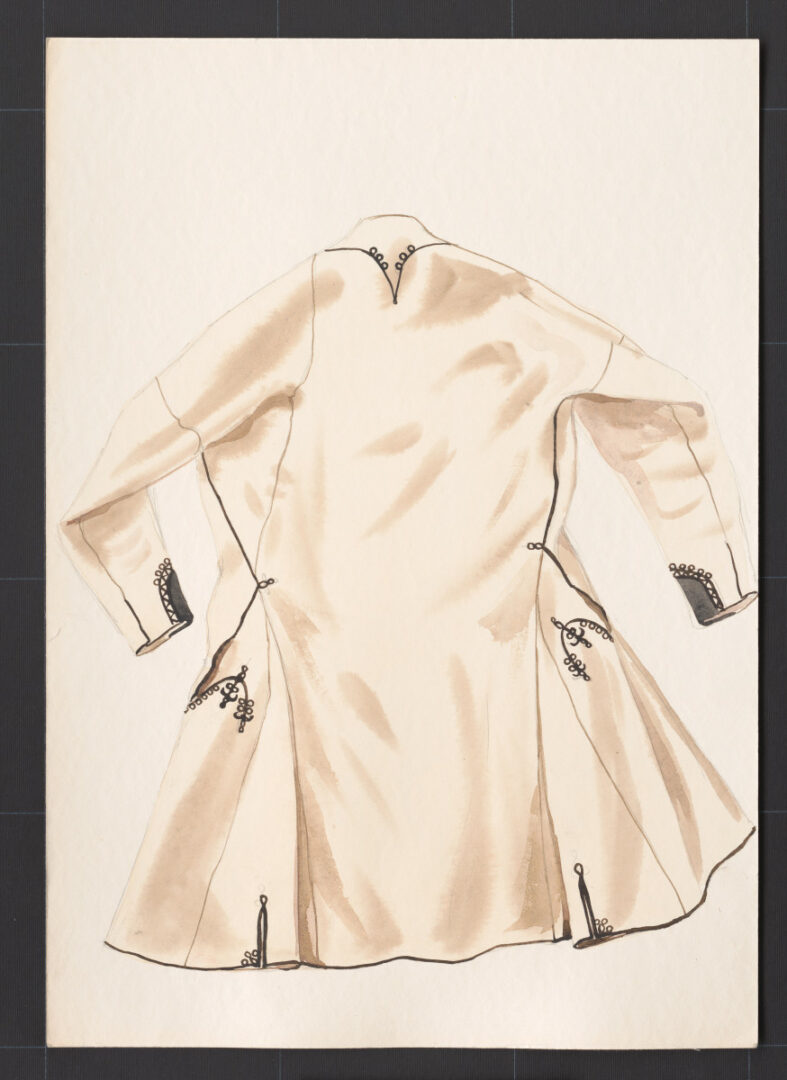 Kresba – kabanica mužská