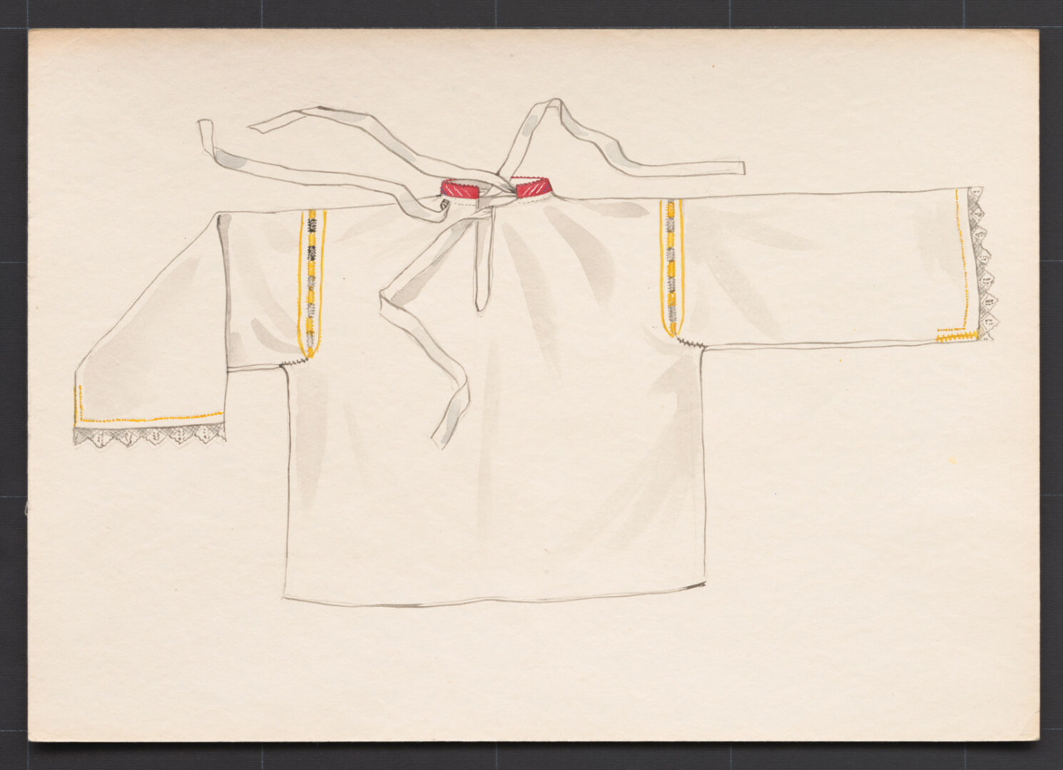 Kresba – košeľa mužská