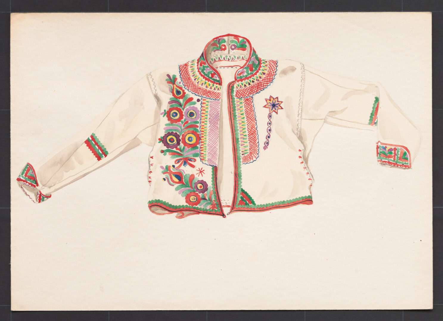 Kresba – kabanica mužská