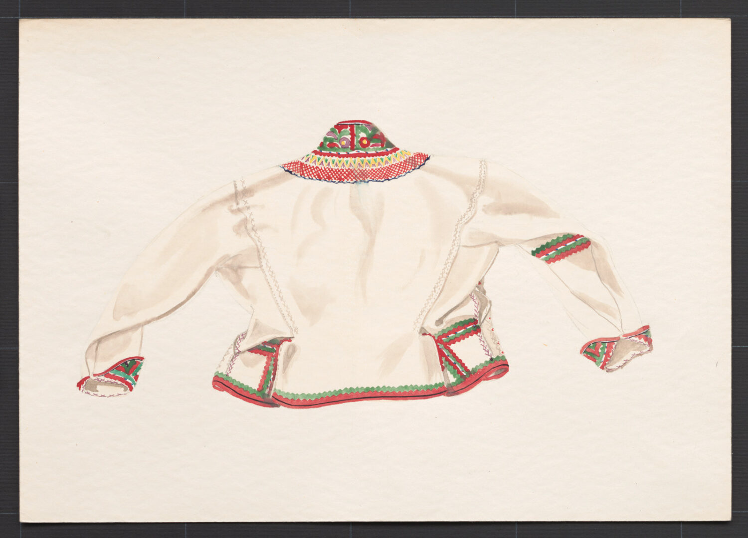 Kresba – kabanica mužská