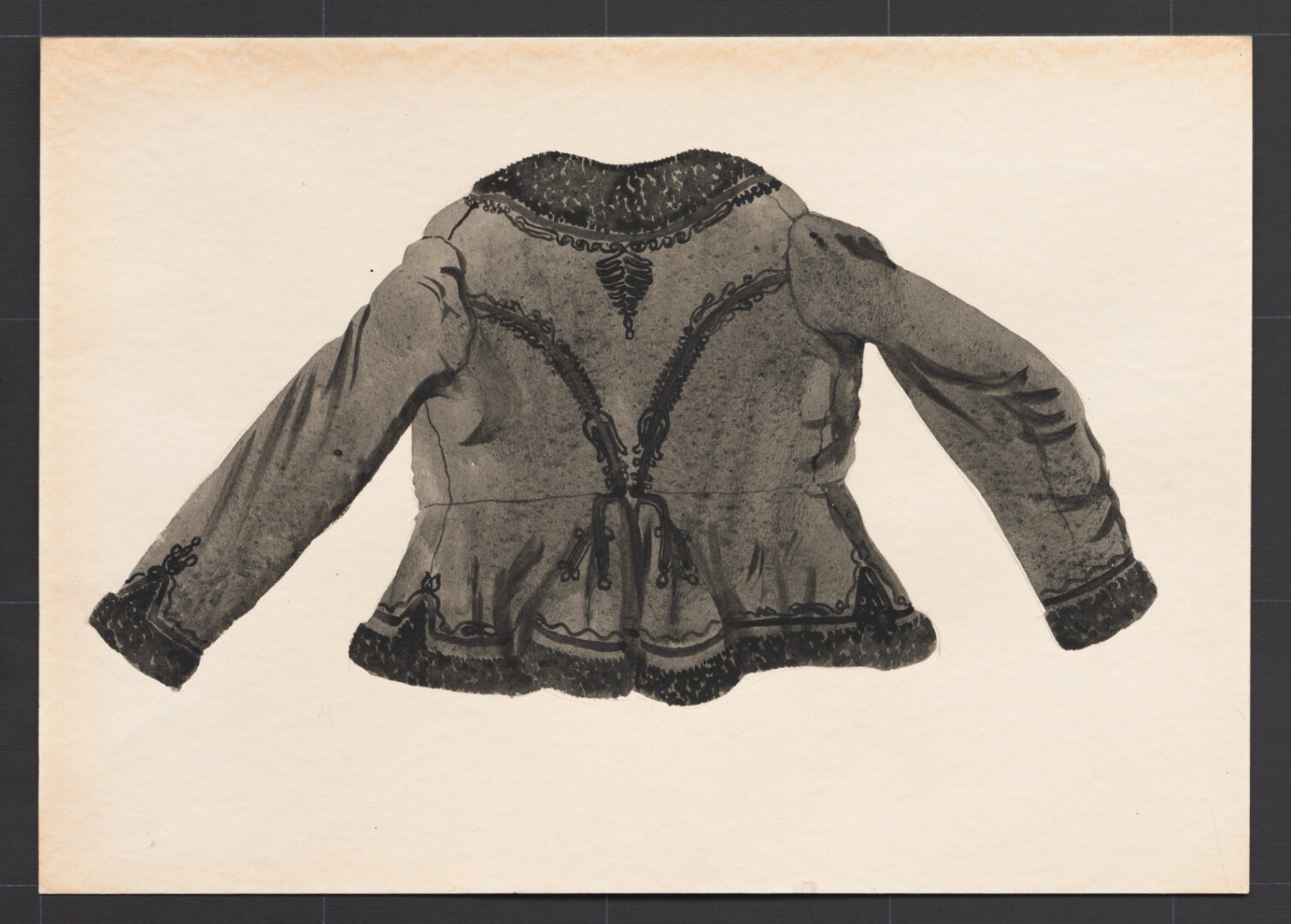 Kresba – kabátik ženský