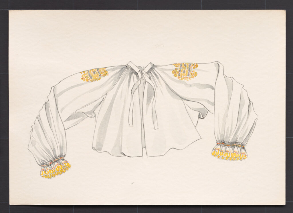 Kresba – rukávce taclové