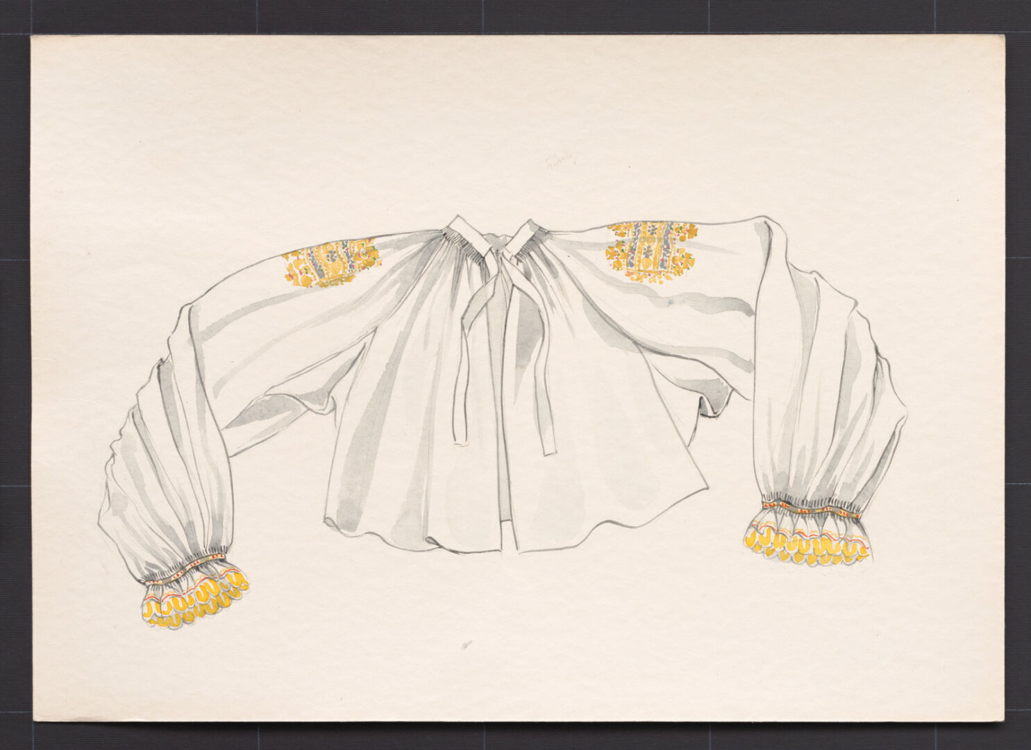 Kresba – rukávce taclové