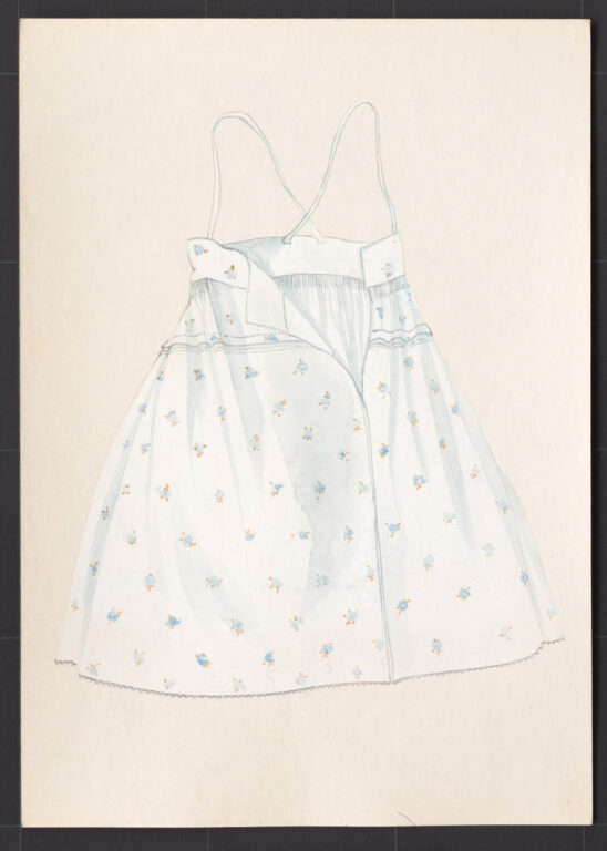 Kresba – sukňa sviatočná