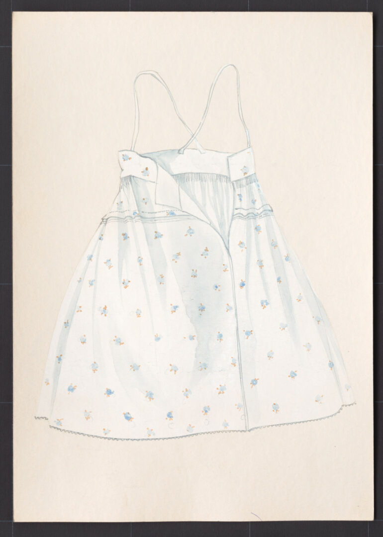 Kresba – sukňa sviatočná