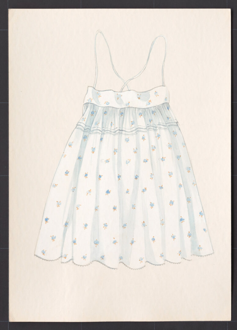 Kresba – sukňa sviatočná