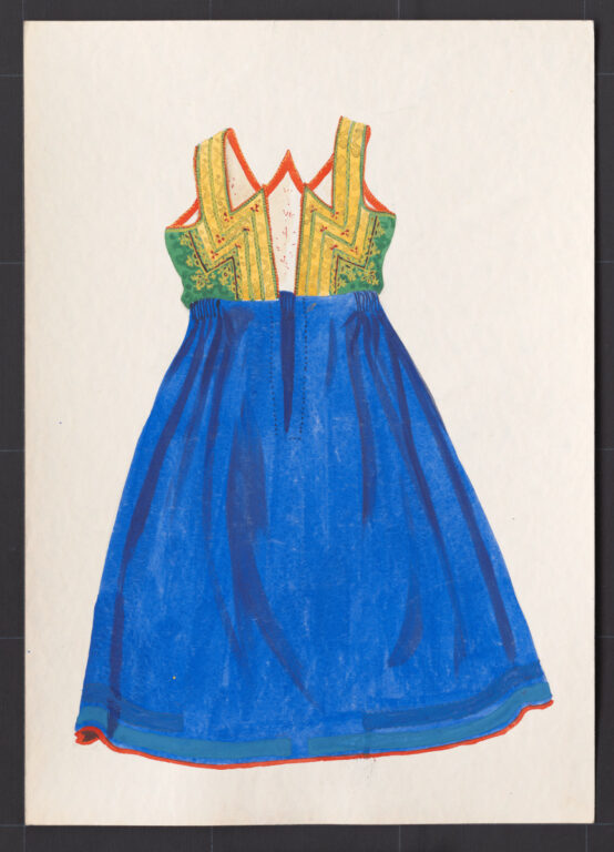 Kresba – sukňa so živôtikom