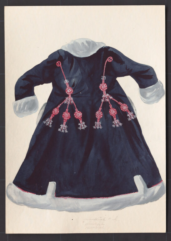 Kresba – mentieka ženská