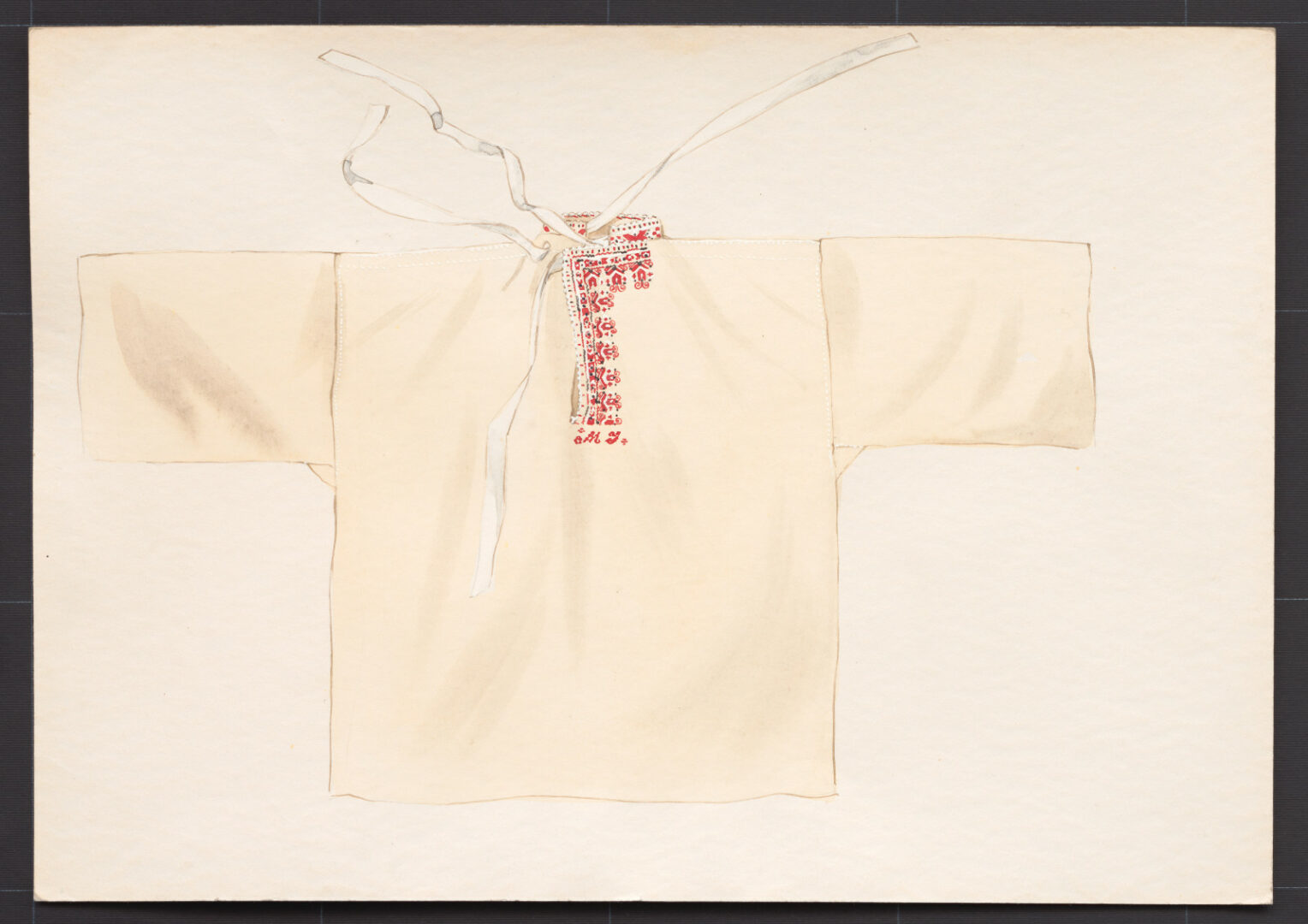 Kresba – košeľa mužská konopná