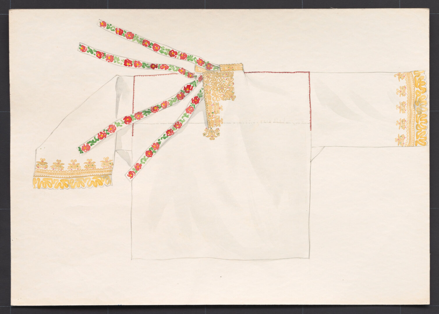 Kresba – košeľa mužská sviatočná