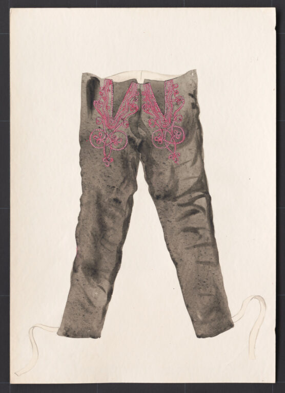 Kresba – nohavice súkenné