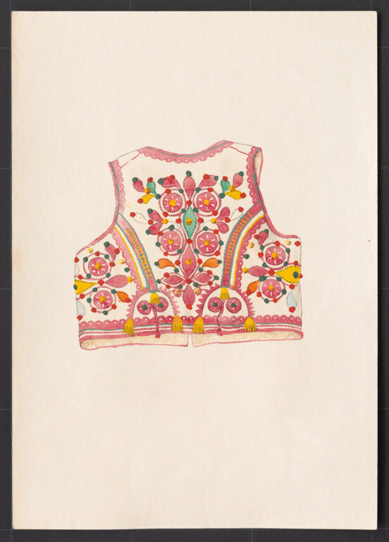 Kresba – kožuštek ženský