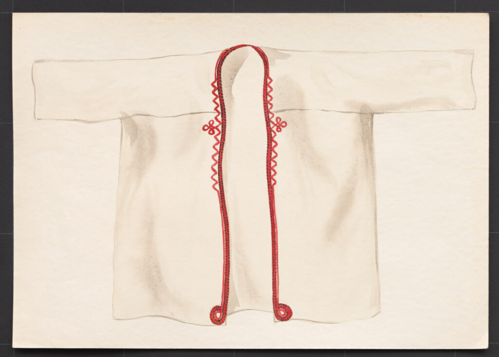 Kresba – kabanica mužská