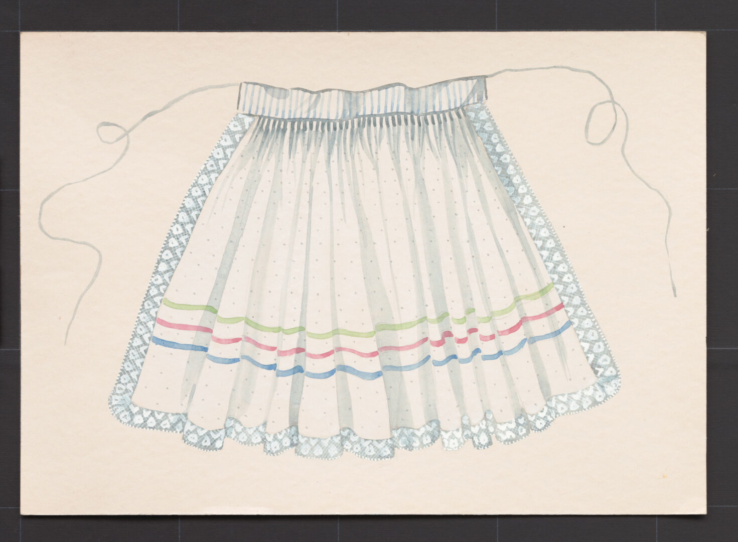 Kresba – zástera na sobáš