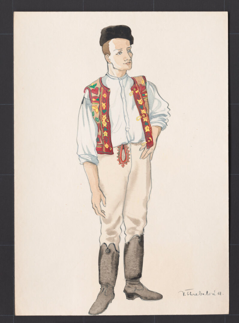 Kresba – odev mužský