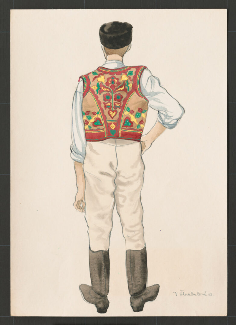 Kresba – odev mužský