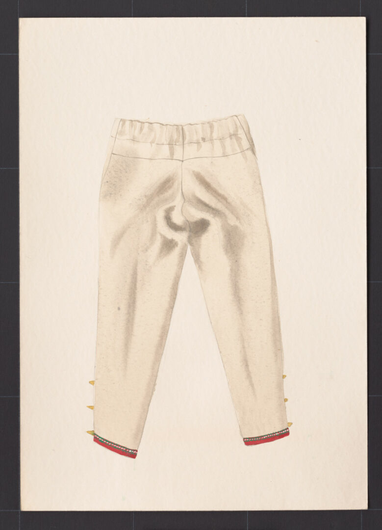 Kresba – nohavice súkenné
