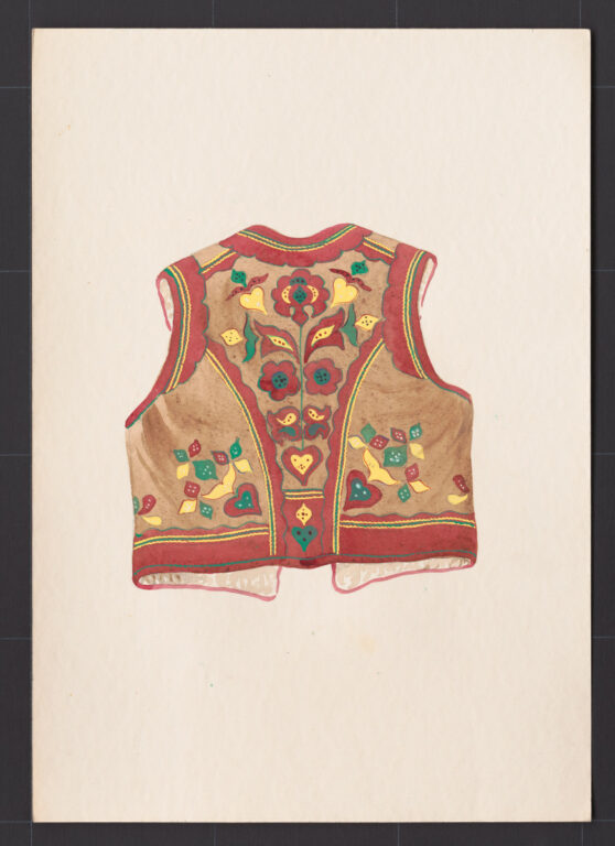 Kresba – kožuštek mužský