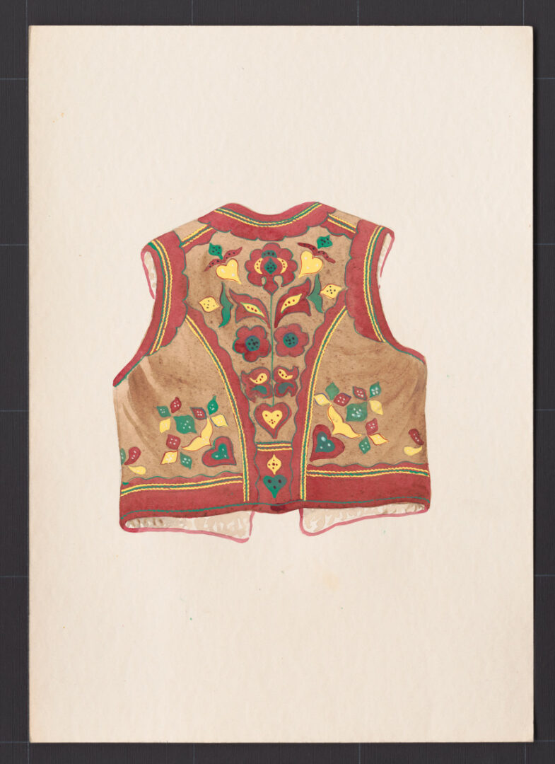 Kresba – kožuštek mužský