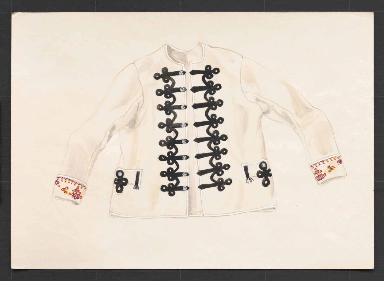 Kresba – kabátik ženský