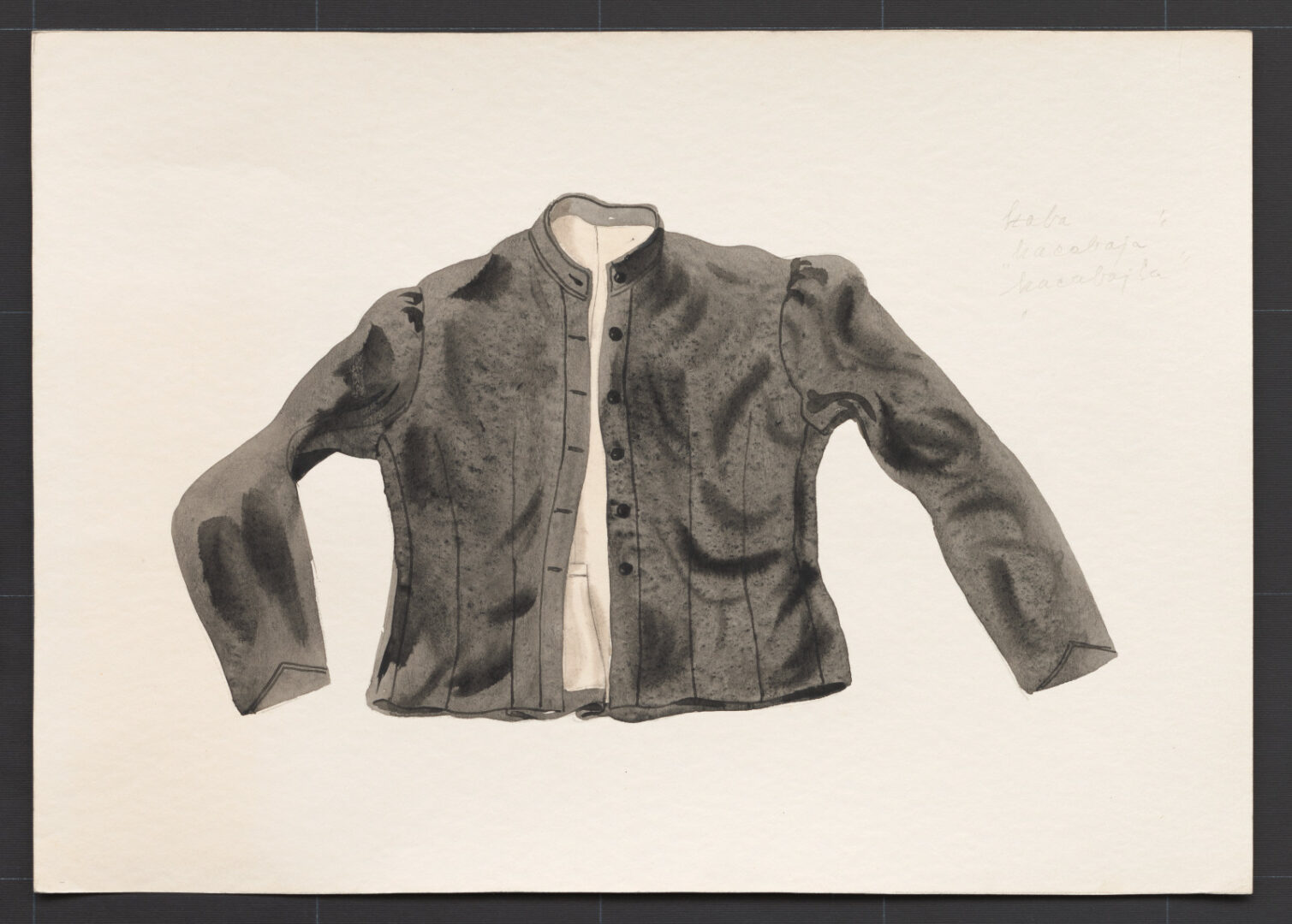Kresba – kabátik ženský