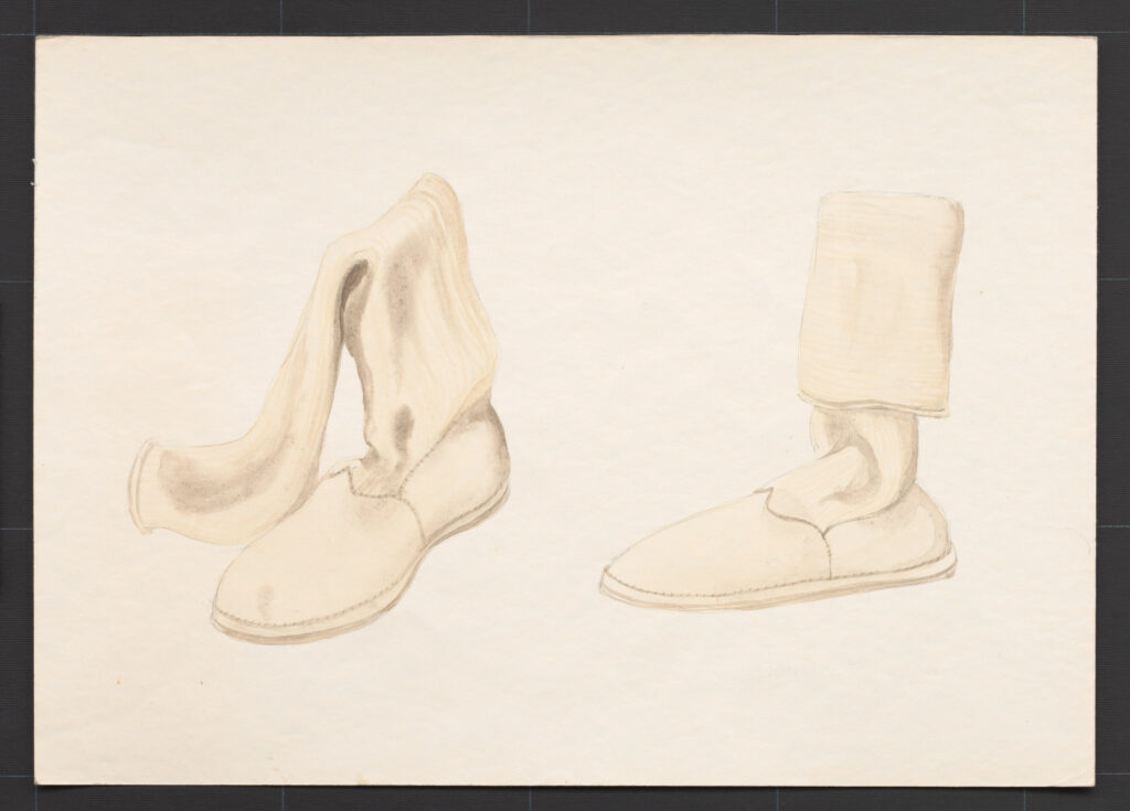 Kresba – kapce ženské