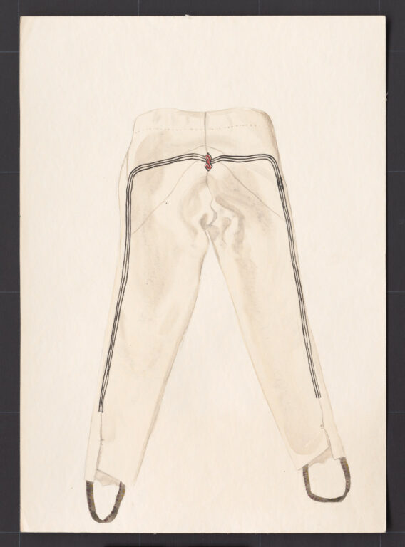 Kresba – nohavice súkenné