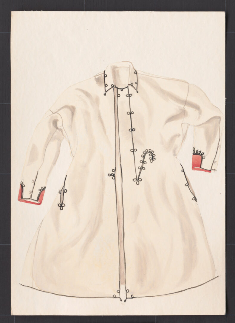 Kresba – kabanica mužská