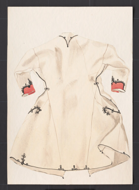 Kresba – kabanica mužská