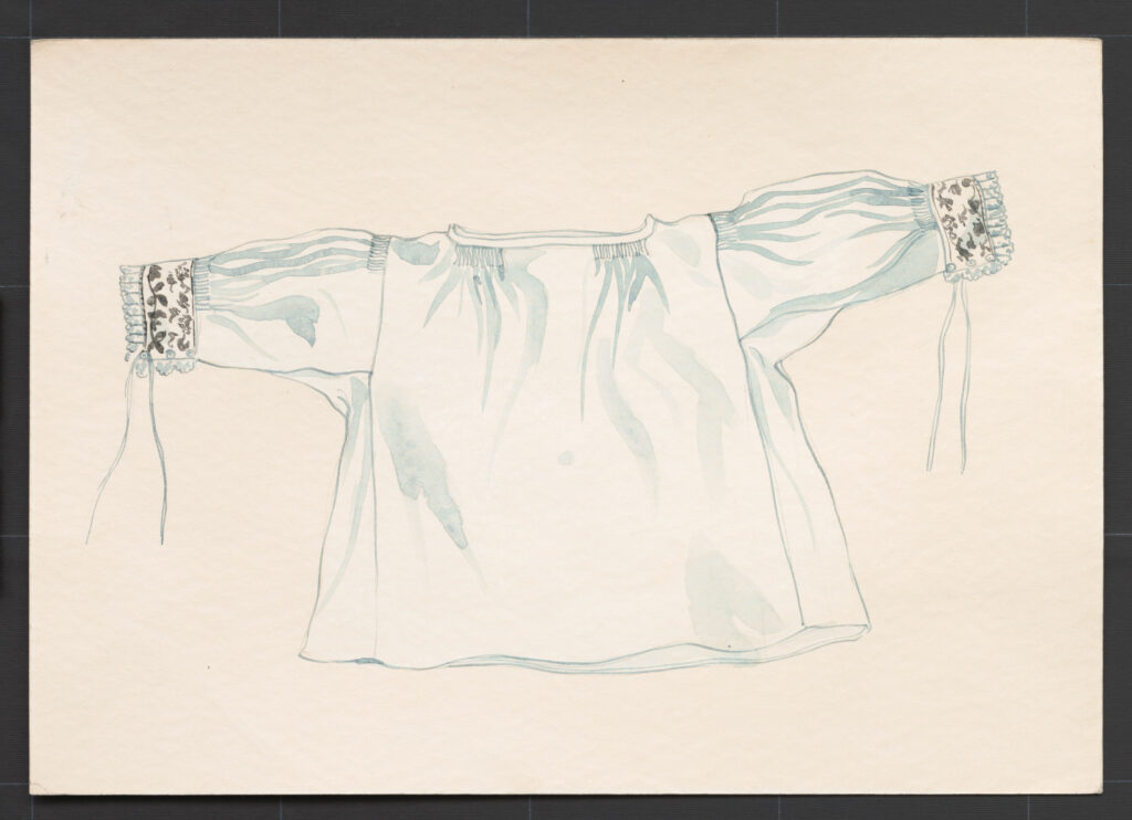 Kresba – rukávce (oplecko)