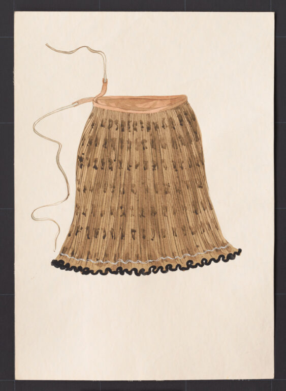 Kresba – sukňa