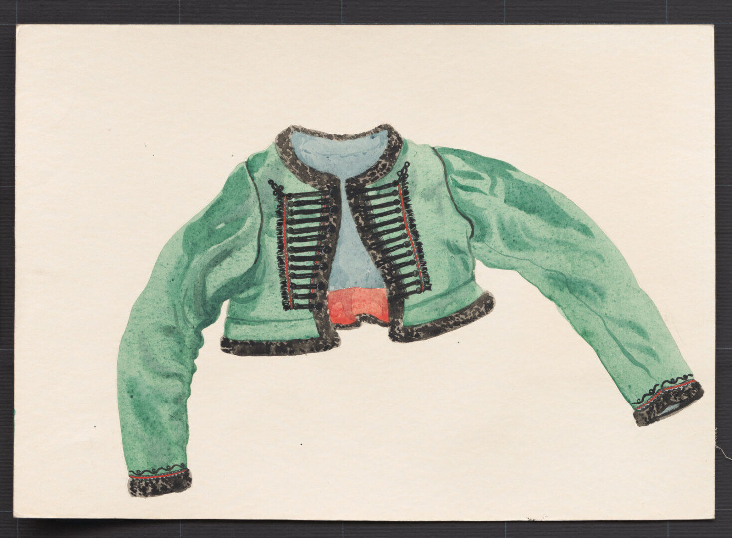 Kresba – kabátik ženský