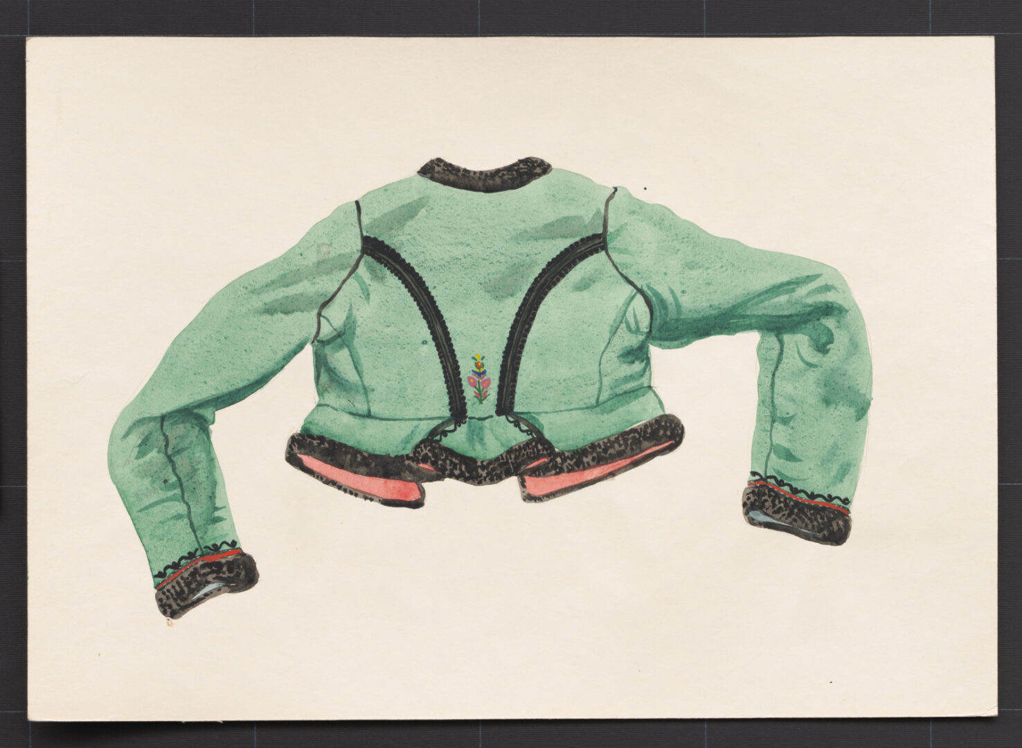 Kresba – kabátik ženský