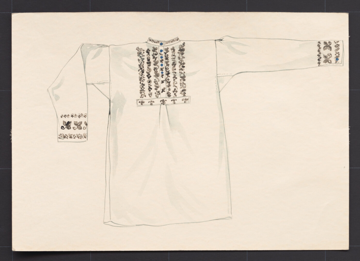 Kresba – košeľa mužská