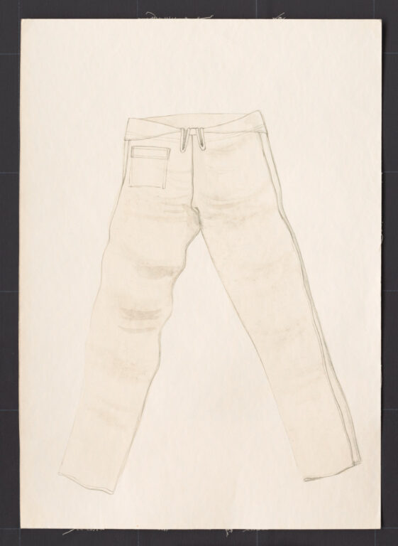 Kresba – nohavice pracovné