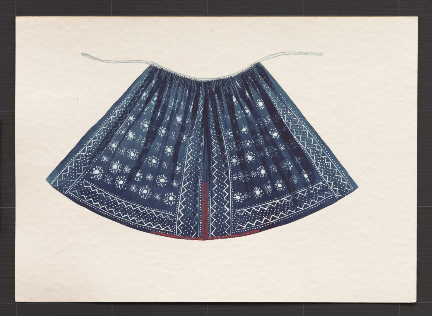 Kresba – zástera ženská